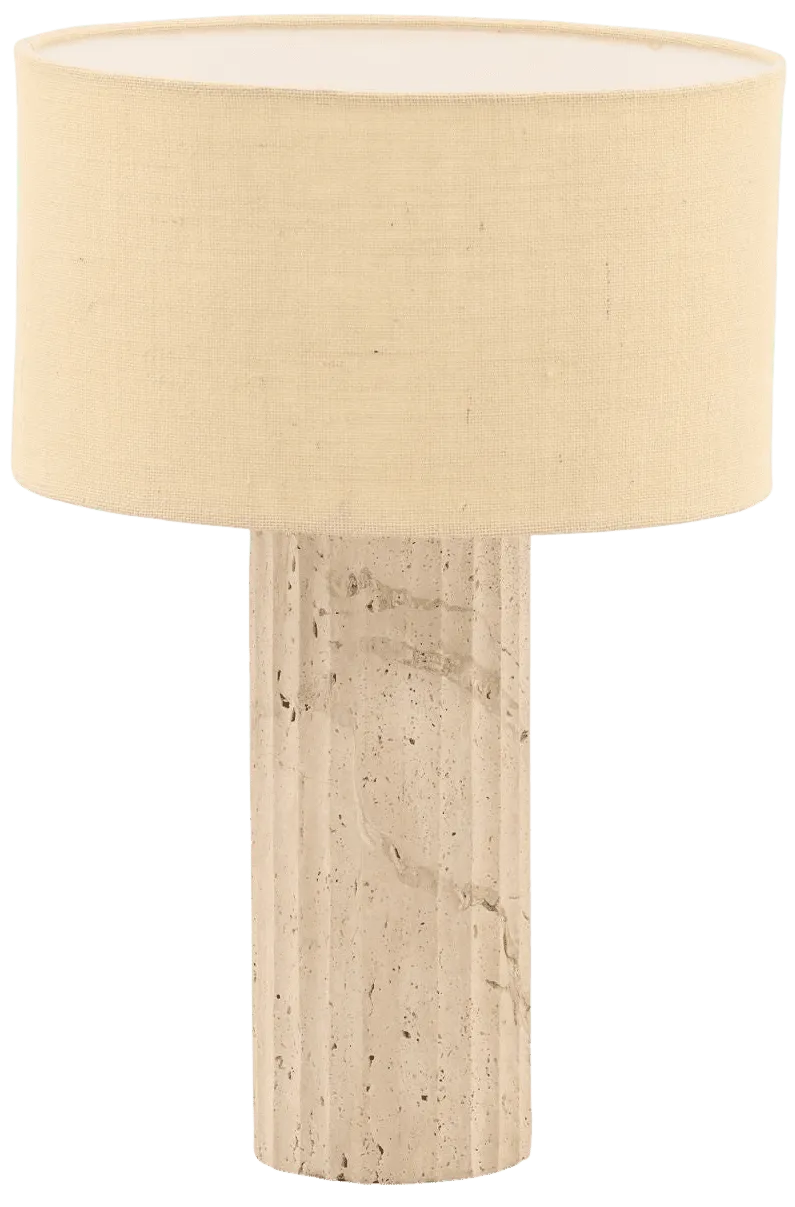 Beige Table Lamp
