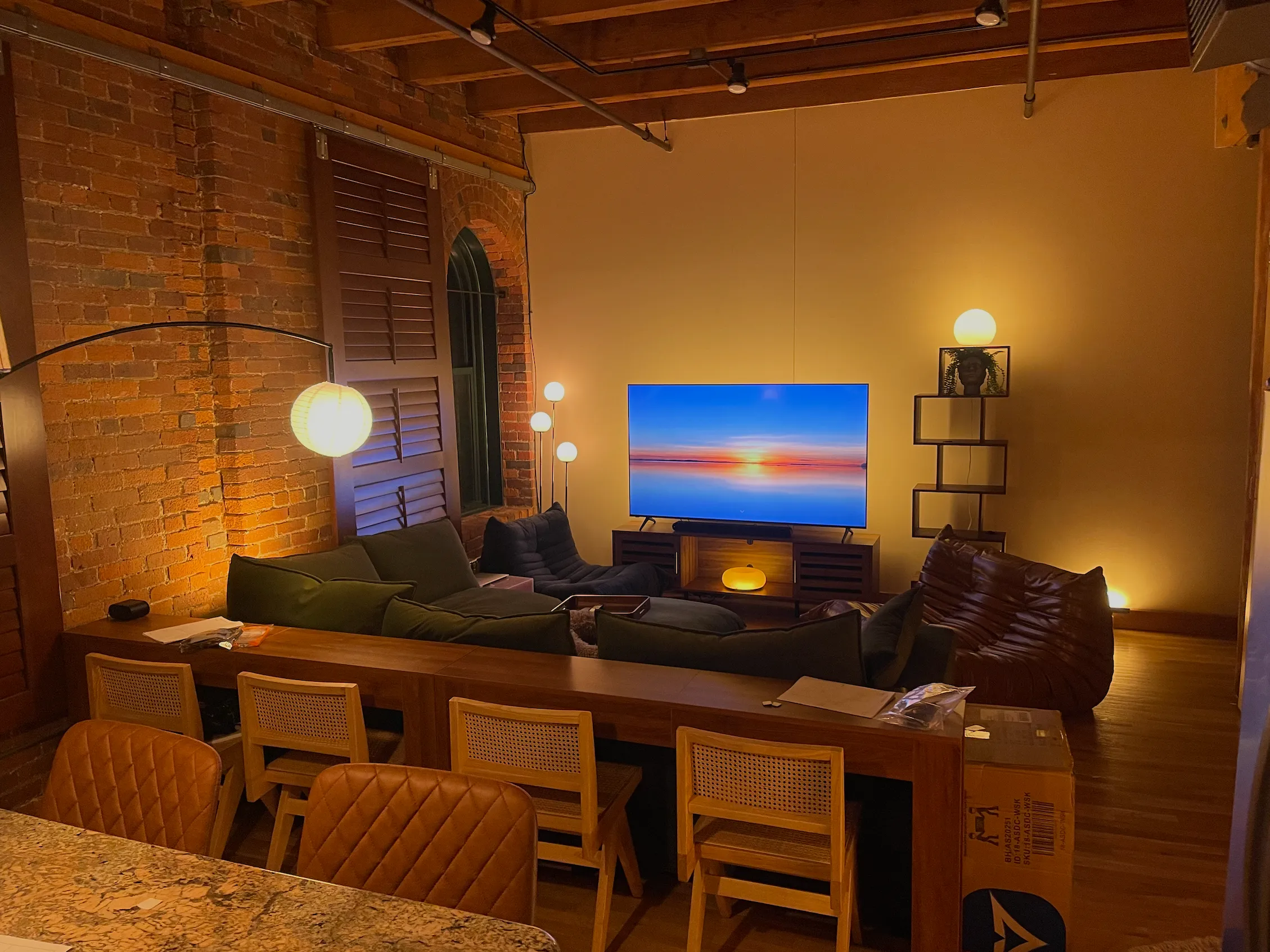Candid Full Apartment Setup