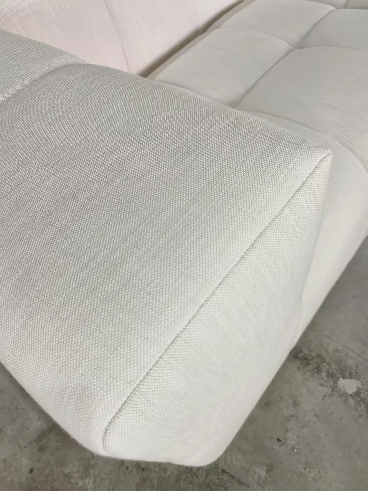 Factory Showcase Upholstery Material Closeup